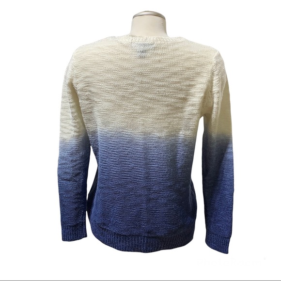 Forever 21 Ombre Knitted Crewneck Sweater Size M Like New - Picture 3 of 7